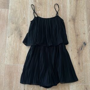Dressy Black Romper Small